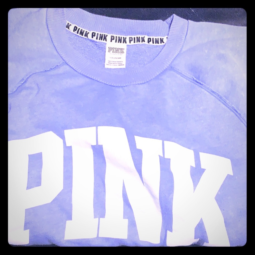 VICTORIA’s SECRET PINK PURPLE comfy sweatshirt!